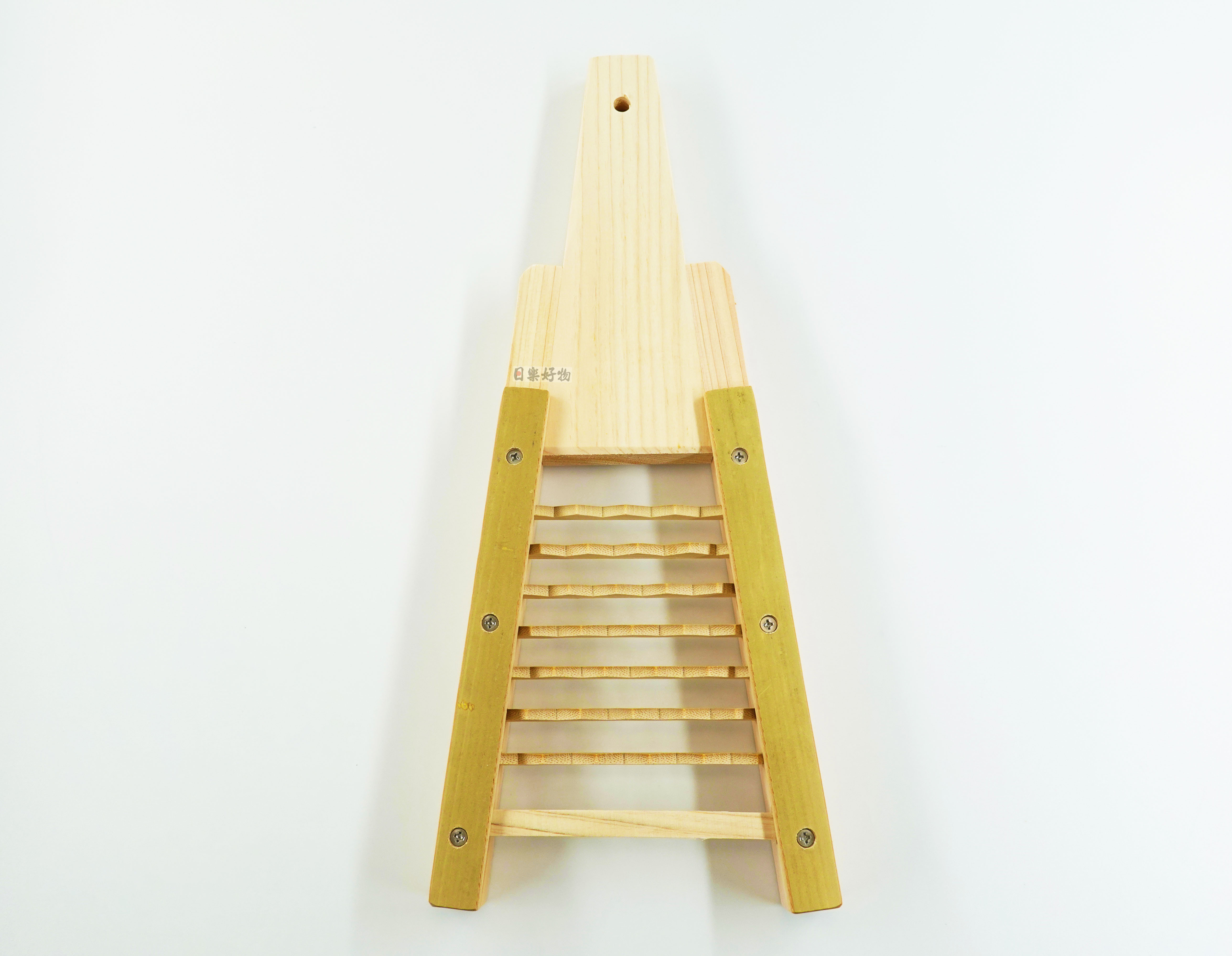 鬼齒扇形青竹磨泥器